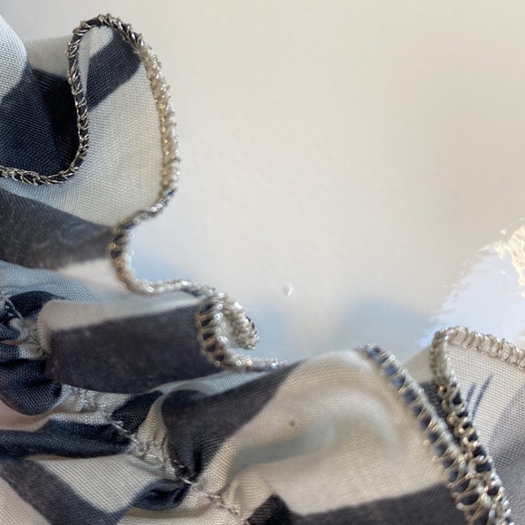 Anthro •corey lynn calter• Silk/Linen Rare Abstract Dress • Size 2 - Picture 3 of 12